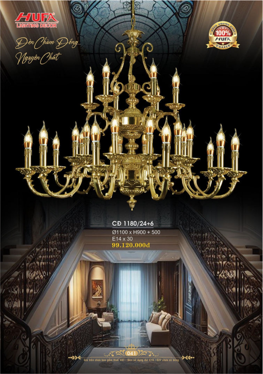 Bảng giá đèn trang trí HUFA